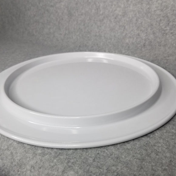 The Pioneer Woman Cheese Board Melamine Serving Tray Platter White Floral Center - Picture 4 of 7